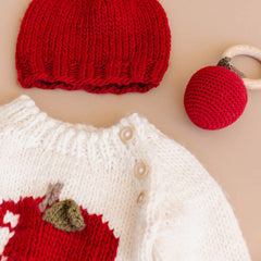 Apple Pullover Sweater 6-12 MO