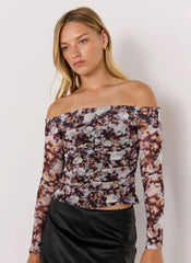 Audrey Mesh Top