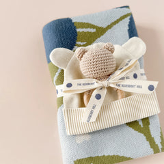 Blueberry Blanket & Hat Set - Newborn