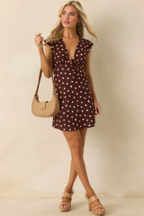 Cedar Bias Mini Dress