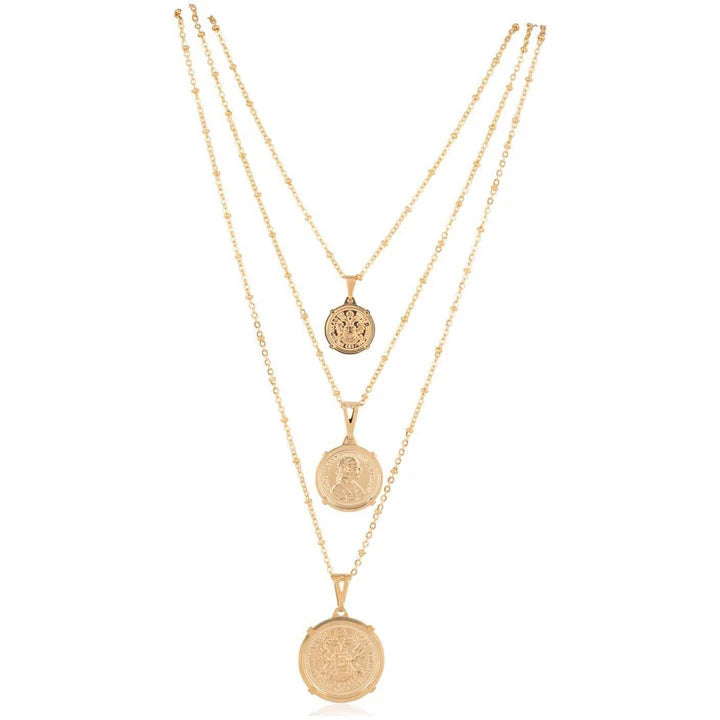 Emperor Coin Necklace - 16"