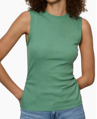 Ribbed Ruched Tank