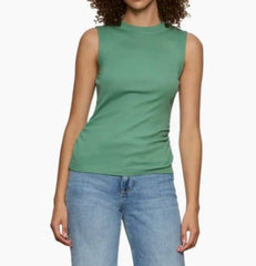 Ribbed Ruched Tank
