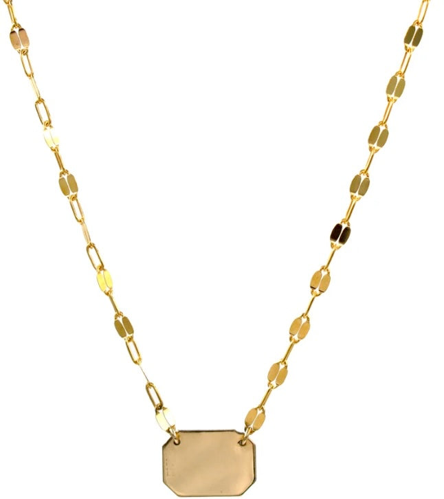 Stellar Monogram Initial Necklace