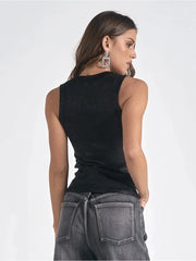 Black Metallic Tank