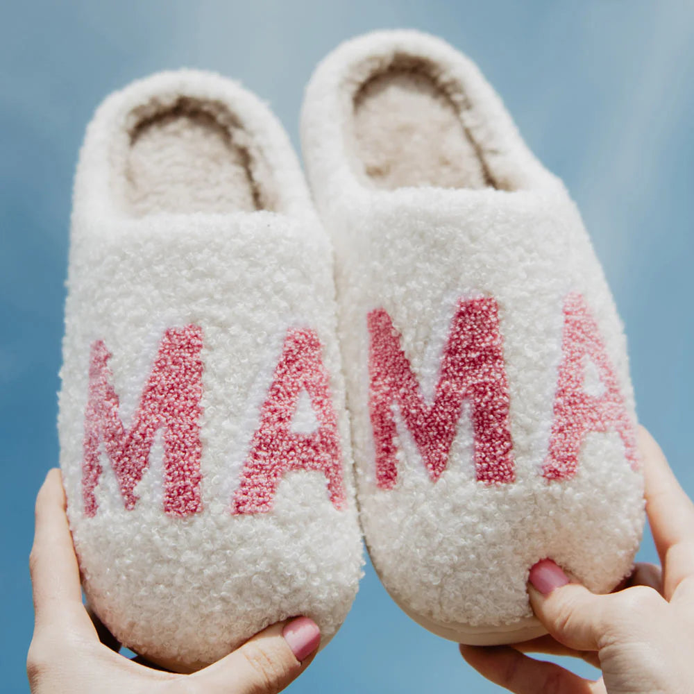 Mama Fuzzy Slippers