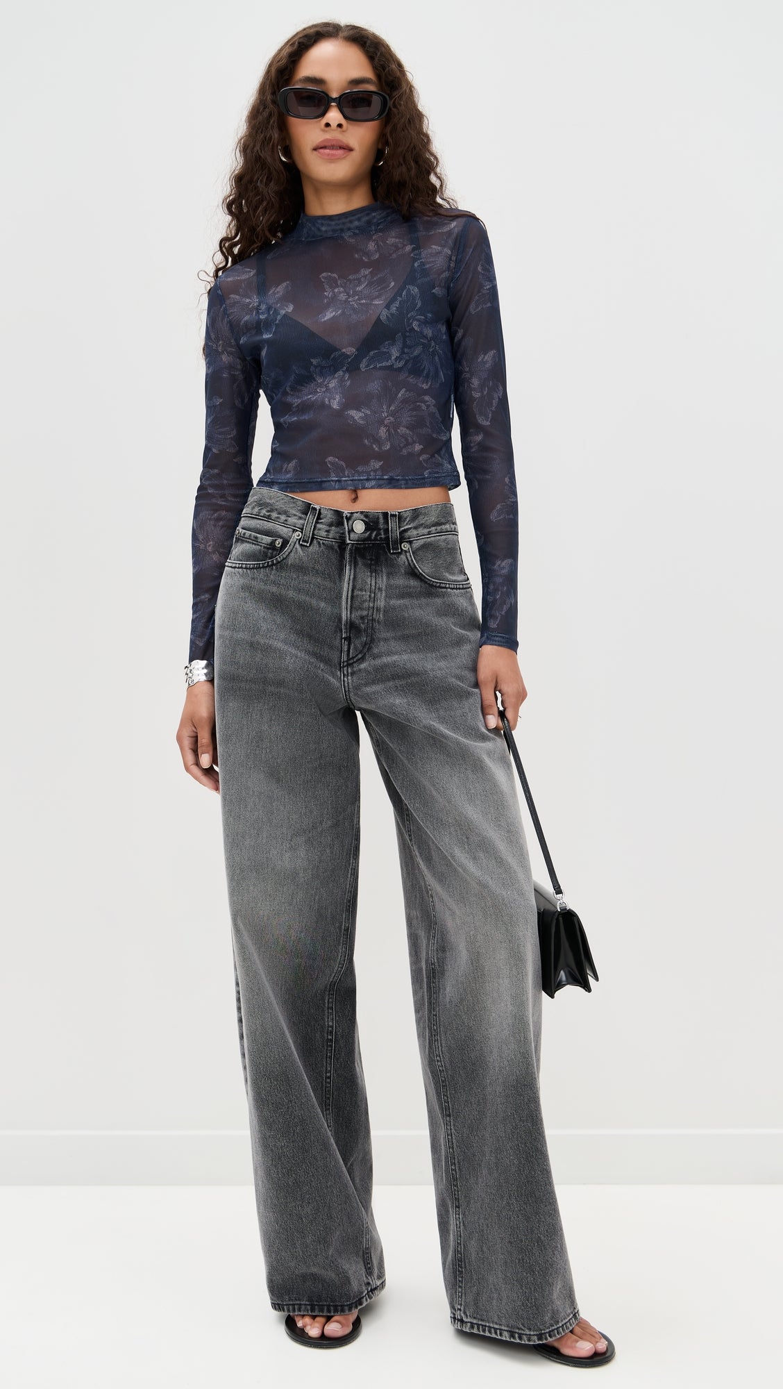 Iris Mesh Top