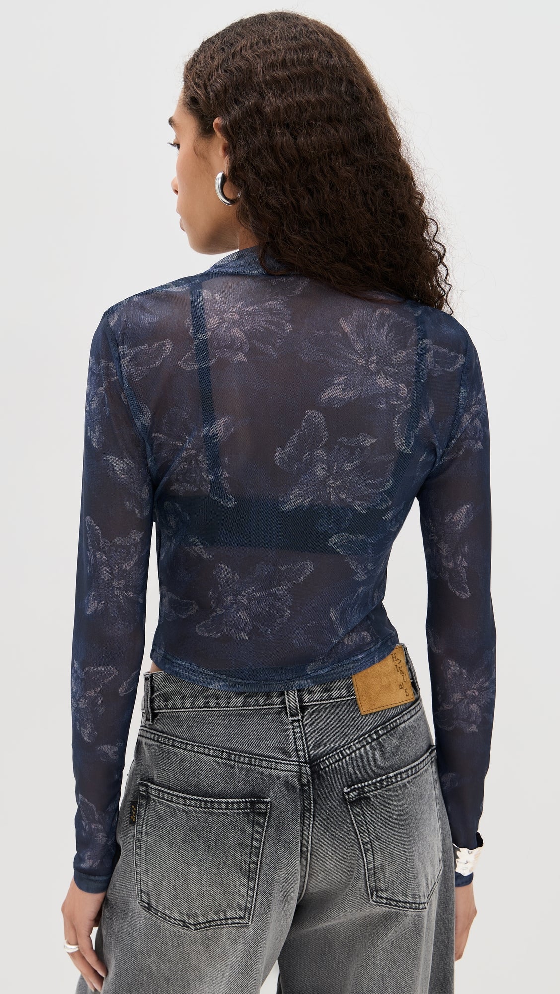Iris Mesh Top