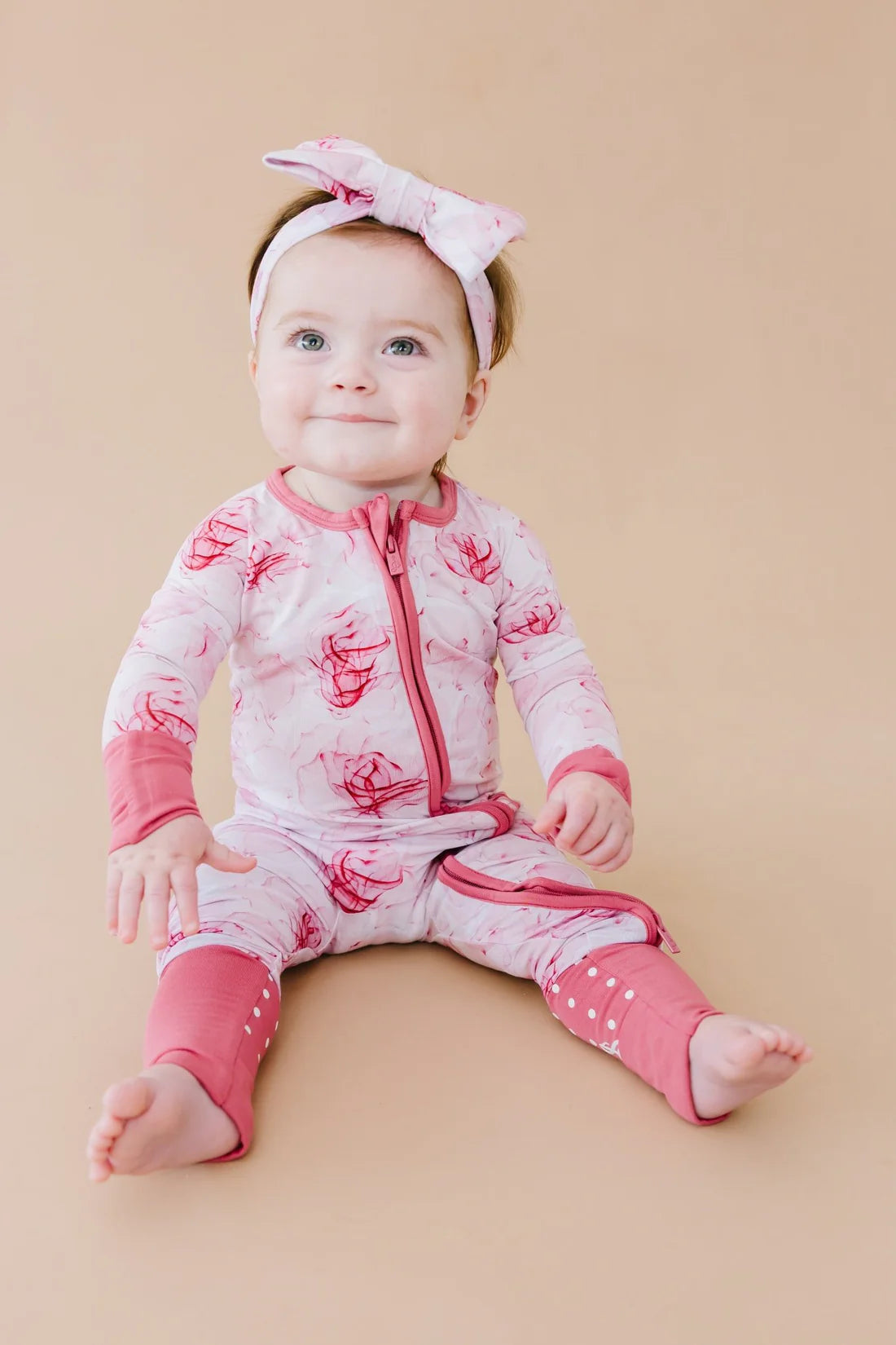 Misty Roses Rose Romper