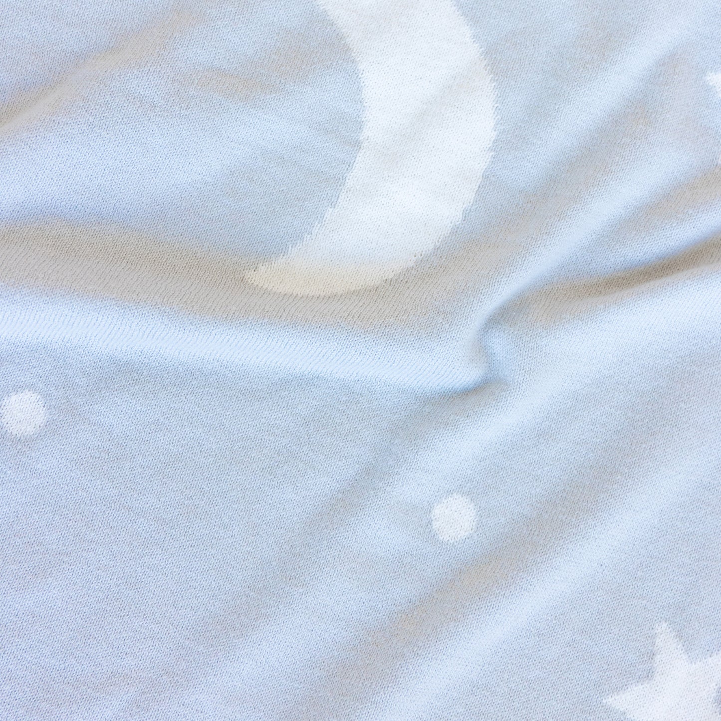 Star Moon Bunny Baby Blanket