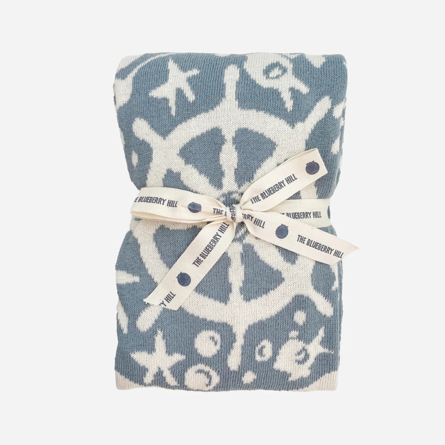 Nautical Summer Organic Cotton Baby Blanket