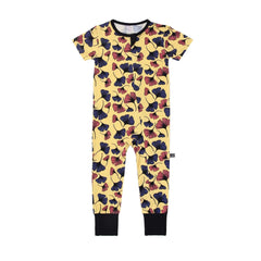 Pop Art Gingko Bamboo Convertible Romper