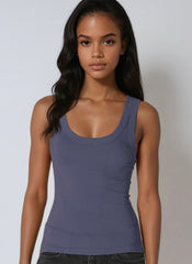 Reversible Ribbed Tank Top