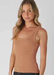 Reversible Ribbed Tank Top