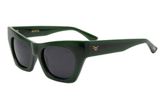 Sofia Sunglasses - Hunter Green