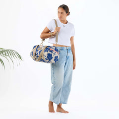 Salina Tiny Stripe Sporty Duffle