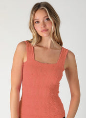 Lace Textured Square Top