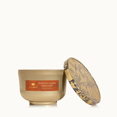 Pumpkin Laurel Poured Tin Candle