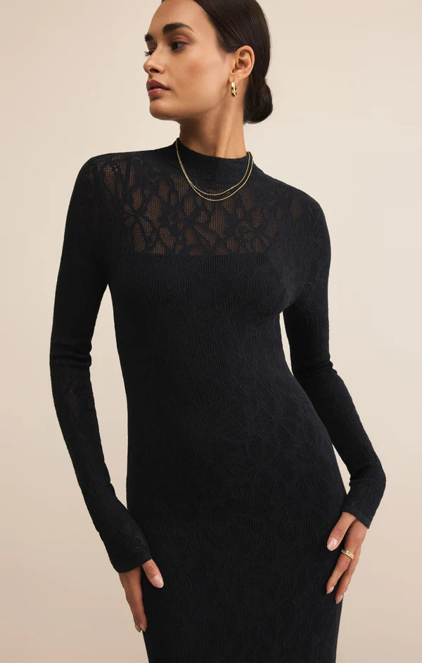 Aden Mesh Sweater Dress
